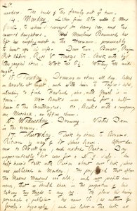 Journaux de Thomas Butler Gunn : Volume 8, page 27, 13-17 juillet 1856 - Thomas Butler Gunn