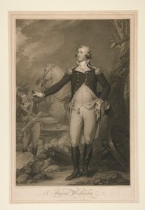 George Washington à la bataille de Trenton (1792) - Thomas Cheesman