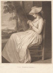 Lady Hamilton en couturière - Thomas Cheesman