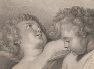 Deux têtes de chérubins, 1800