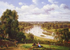 Vue de la Tamise depuis Richmond Hill