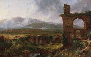 Vue près de Tivoli le Matin, 1832.