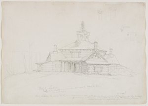 Hornby Lodge, 1839 - Thomas Cole