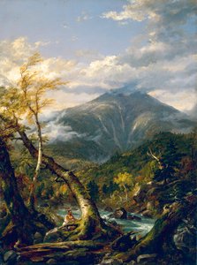 Mont Marcy depuis la rivière Opalescent - Thomas Cole