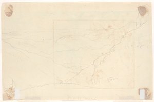 Paysage de montagne [verso]