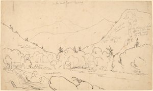 Sur la route de Conway - Thomas Cole