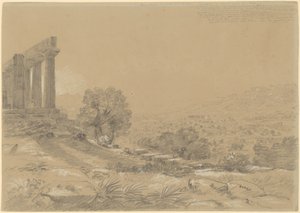 Temple de Junon, Agrigente - Thomas Cole