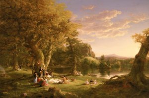 Le pique-nique - Thomas Cole