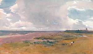 Southwold depuis la plage, vers 1860-1890, 1906 - Thomas Collier