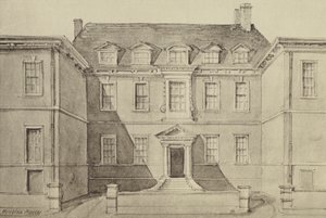 Maison de Sir John Houblon - Thomas Colman (after) Dibdin