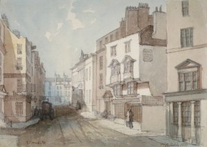 Coleman Street, City de Londres, 1851 - Thomas Colman Dibdin