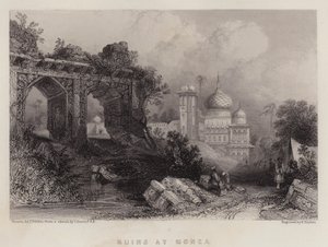 Ruines à Monea - Thomas Colman Dibdin