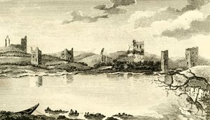 Vue N. des ruines de Clomines, Co. Wexford, 1791 - Thomas Cook