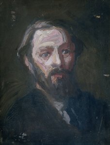Portrait du sculpteur Pier Pander (1864-1919) - Thomas Cool