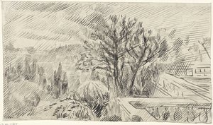 Vue sur la ville, depuis une terrasse - Thomas Cool
