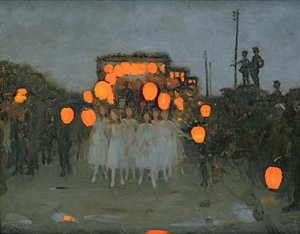 Le Défilé des Lanternes c.1918