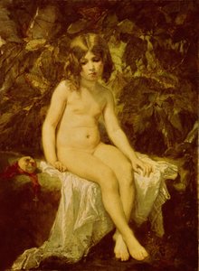 Petite baigneuse, 1849 - Thomas Couture