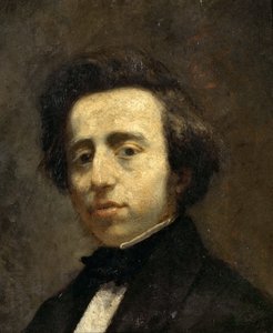 Portrait de Frédéric Chopin - Thomas Couture