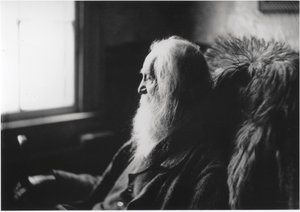 Walt Whitman à Camden, N.J., vers 1891 (épreuve argentique sur papier) - Thomas Cowperthwait Eakins