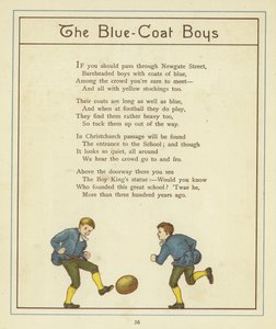 Les garçons en manteau bleu