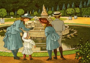 Jardins de Versailles, avec fontaines - Thomas Crane