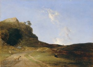 Paysage de lande - Thomas Creswick
