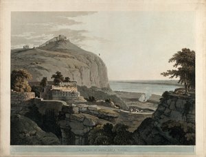 Vue N.W. de Rotas Ghur, Bahar - Thomas Daniell