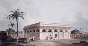 Le Chaunsath Khamba Nizamuddin, Delhi - Thomas Daniell