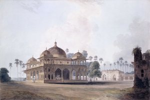 Le mausolée de Makhdum Shah Daulat, Maner, Bihar, vers 1788-1796