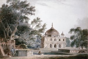 Le Mausolée du Prince Khusrau, Allahabad, Uttar Pradesh - Thomas Daniell