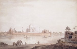Le Taj Mahal, Agra, Uttar Pradesh, 1789