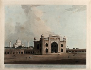 Le Taje Mahal, à Agra - Thomas Daniell