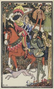 Illustration pour Le Décaméron de Boccace (lithographie couleur)