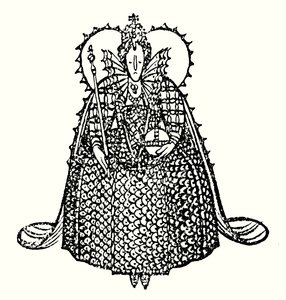 Reine Elizabeth I (lithographie)