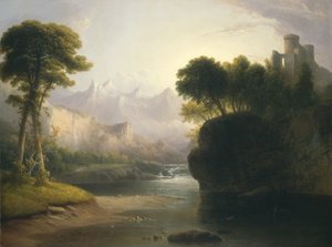 Paysage imaginaire - Thomas Doughty