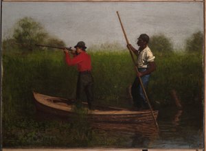 Chasse aux râles sur le Delaware - Thomas Eakins