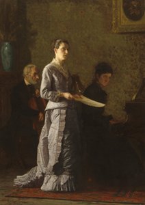 Chantant une chanson pathétique - Thomas Eakins