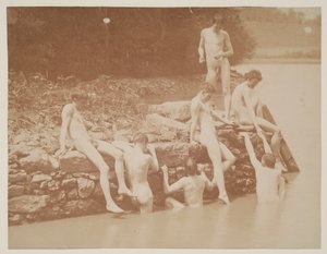 Étude pour la natation, 1883 - Thomas Eakins