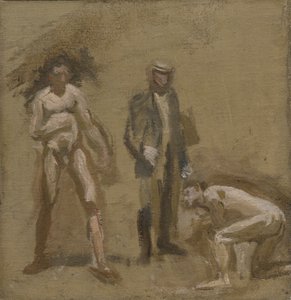 Prendre le compte, étude - Thomas Eakins