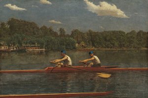 Les frères Biglin en course