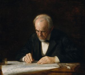 Le Maître écrivain, 1882 - Thomas Eakins