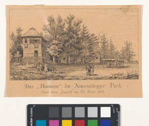Das "Hameau" im Neuwaldegger Park - Thomas Ender