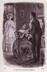 Illustration pour La Dame en blanc de Wilkie Collins - Thomas Eyre Macklin