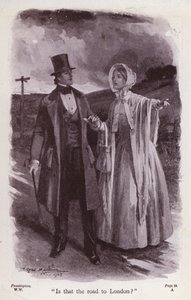 Illustration pour La Dame en blanc de Wilkie Collins