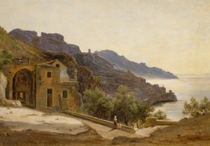 Terrasse à Amalfi - Thomas Fearnley