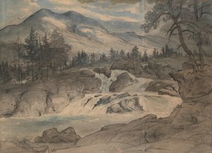 Les chutes de Labro, 1824-42 - Thomas Fearnley