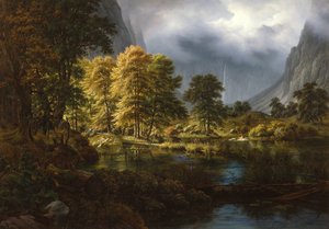 La chasse près de Königssee