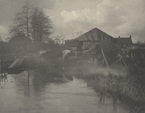 Un chantier naval à Norfolk, 1886 (photo)