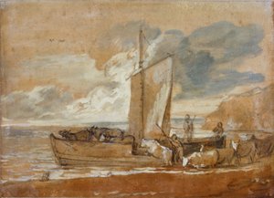 Un ferry à bétail, 1784-1788