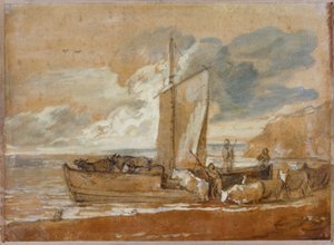Un ferry à bétail, 1784-1788 - Thomas Gainsborough